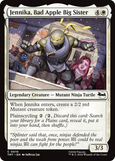 Jennika, Bad Apple Big Sister (10) (Teenage Mutant Ninja Turtles) (Foil)