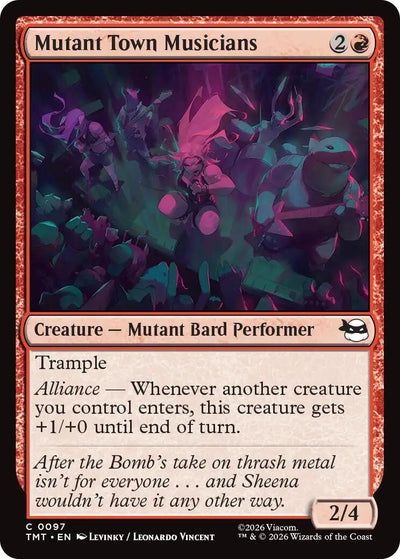 Mutant Town Musicians (97) (Teenage Mutant Ninja Turtles)