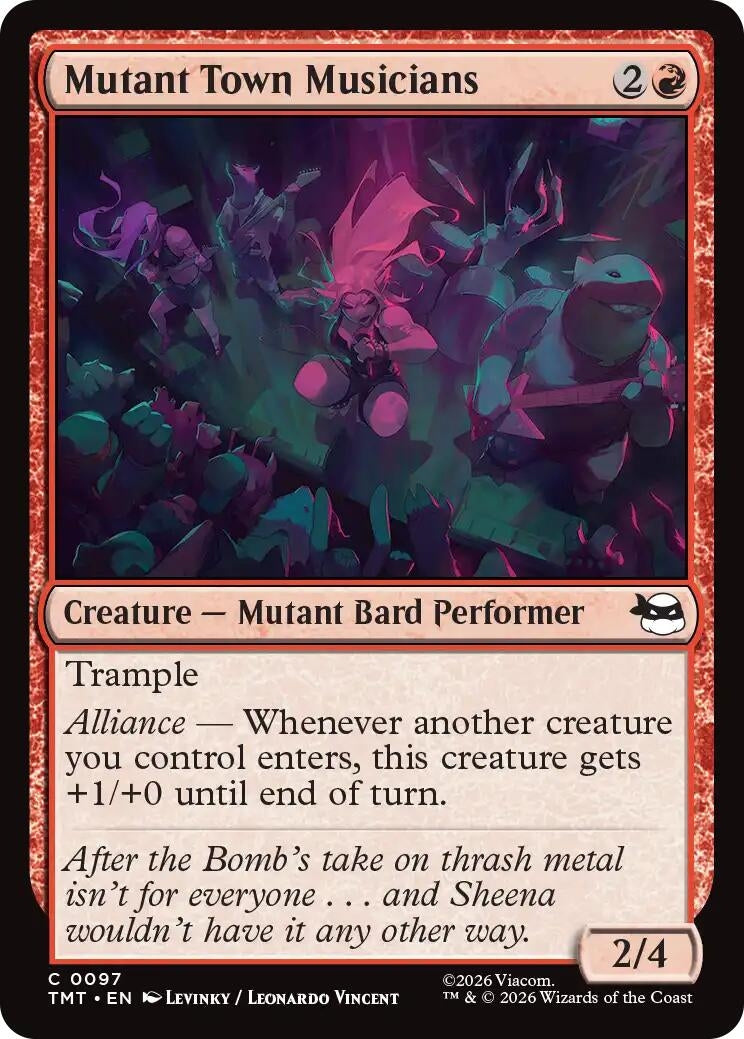 Mutant Town Musicians (97) (Teenage Mutant Ninja Turtles)