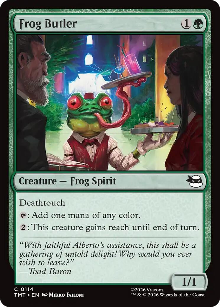 Frog Butler (114) (Teenage Mutant Ninja Turtles)