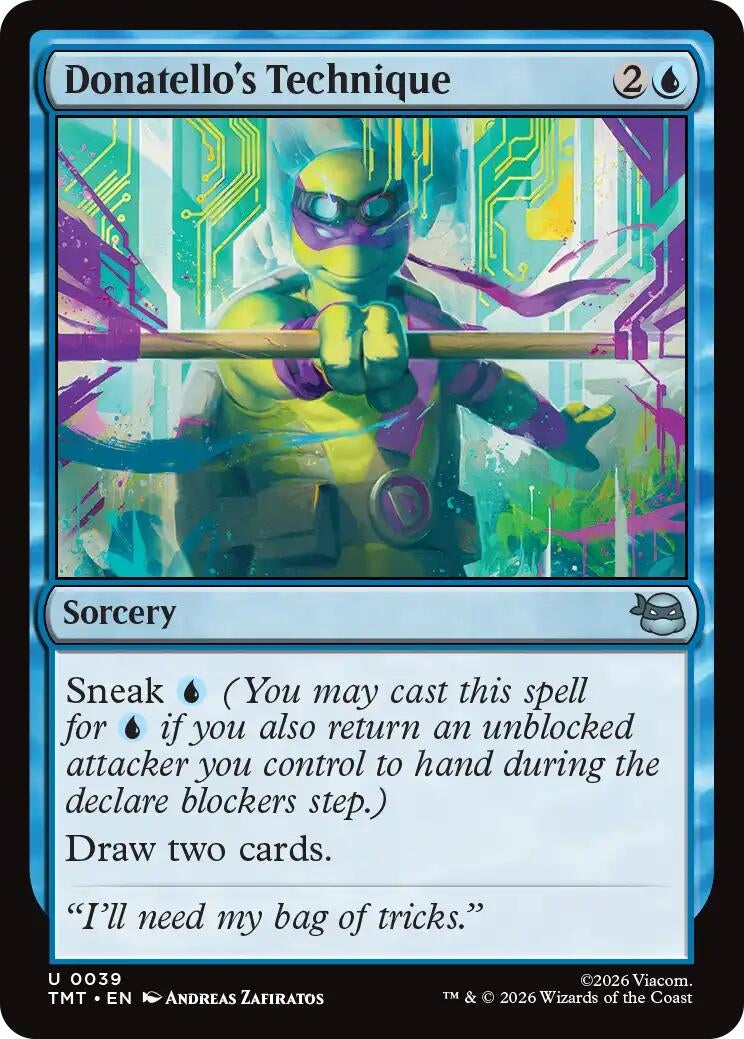 Donatello's Technique (39) (Teenage Mutant Ninja Turtles) (Foil)