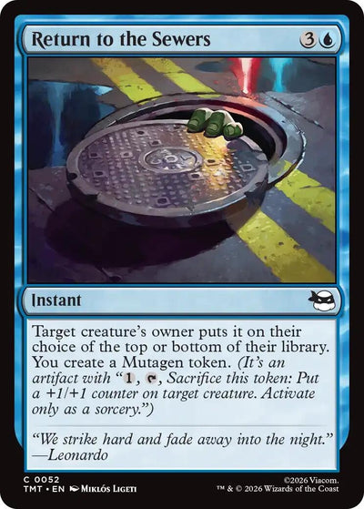 Return to the Sewers (52) (Teenage Mutant Ninja Turtles) (Foil)