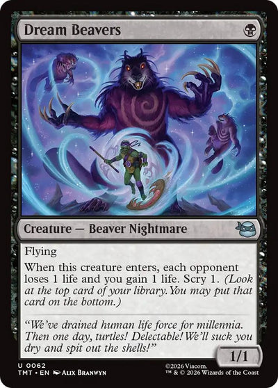 Dream Beavers (62) (Teenage Mutant Ninja Turtles) (Foil)