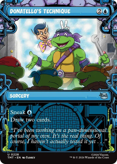 Donatello's Technique (Showcase) (228) (Teenage Mutant Ninja Turtles)