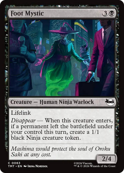 Foot Mystic (63) (Teenage Mutant Ninja Turtles) (Foil)