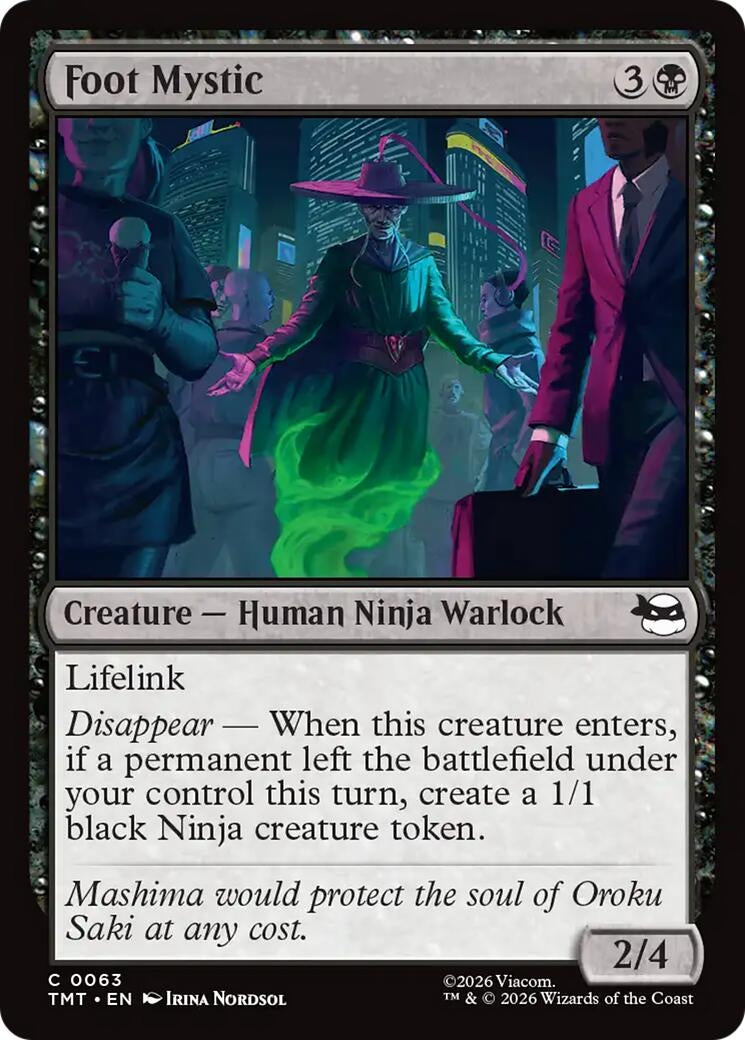 Foot Mystic (63) (Teenage Mutant Ninja Turtles) (Foil)