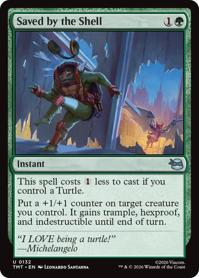 Saved by the Shell (132) (Teenage Mutant Ninja Turtles)