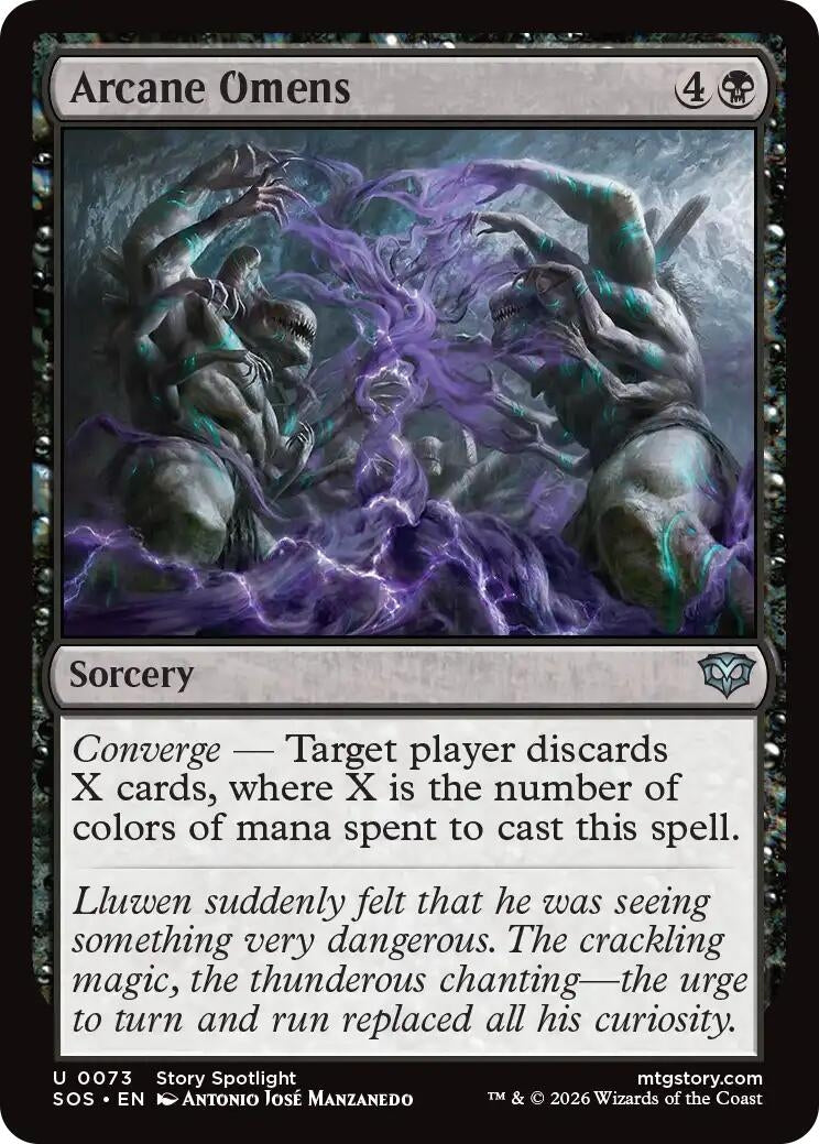 Arcane Omens (73) (Secrets of Strixhaven) (Foil)