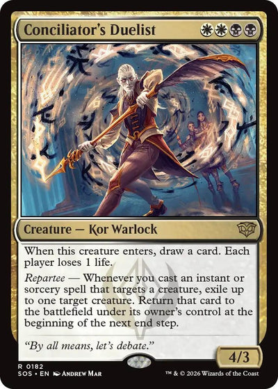 Conciliator's Duelist (182) (Secrets of Strixhaven) (Foil)