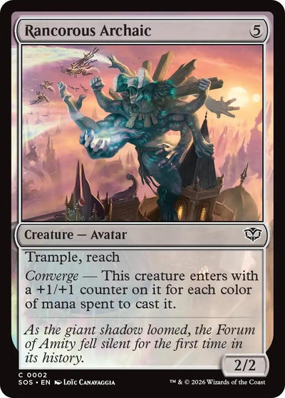 Rancorous Archaic (2) (Secrets of Strixhaven)