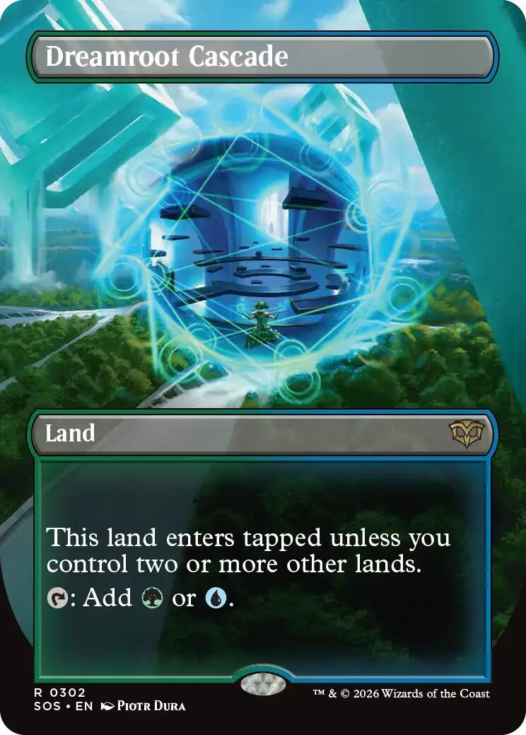 Dreamroot Cascade (Borderless) (302) (Secrets of Strixhaven)