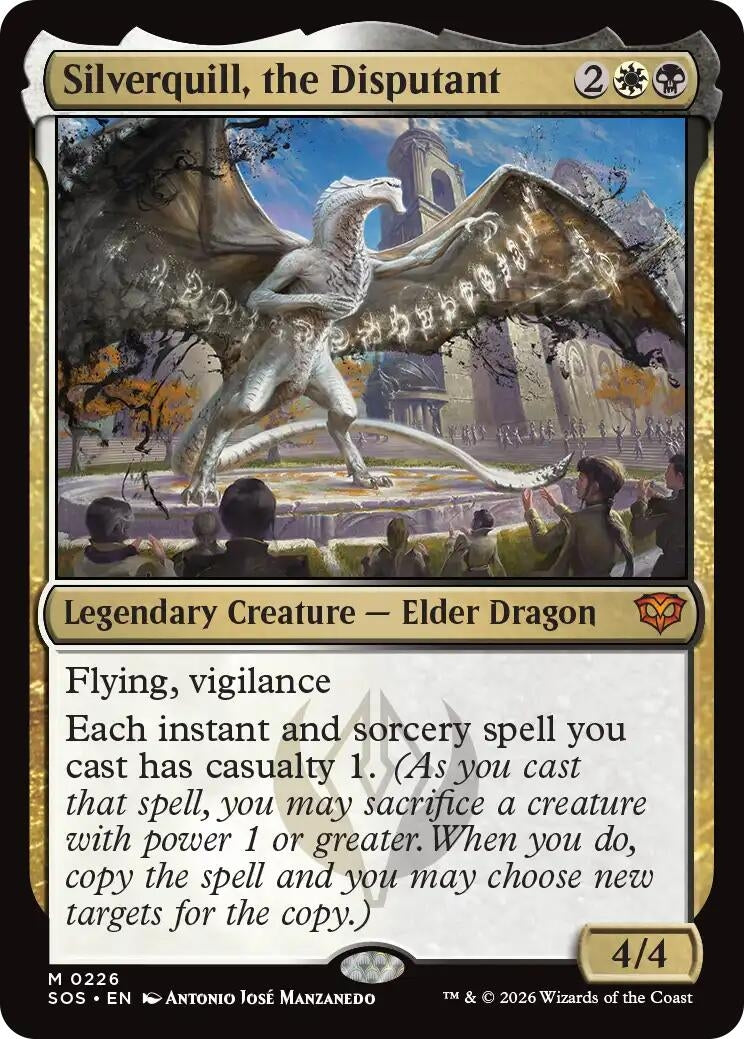 Silverquill, the Disputant (226) (Secrets of Strixhaven) (Foil)