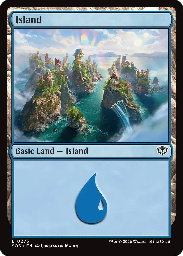 Island (0275) (275) (Secrets of Strixhaven)