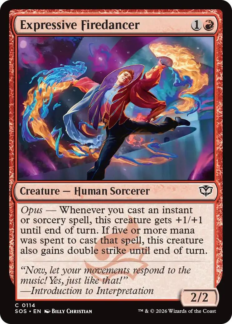 Expressive Firedancer (114) (Secrets of Strixhaven)