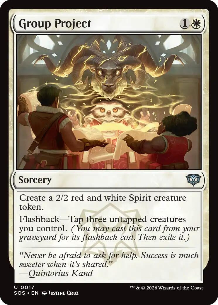 Group Project (17) (Secrets of Strixhaven) (Foil)