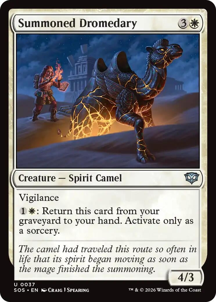 Summoned Dromedary (37) (Secrets of Strixhaven)