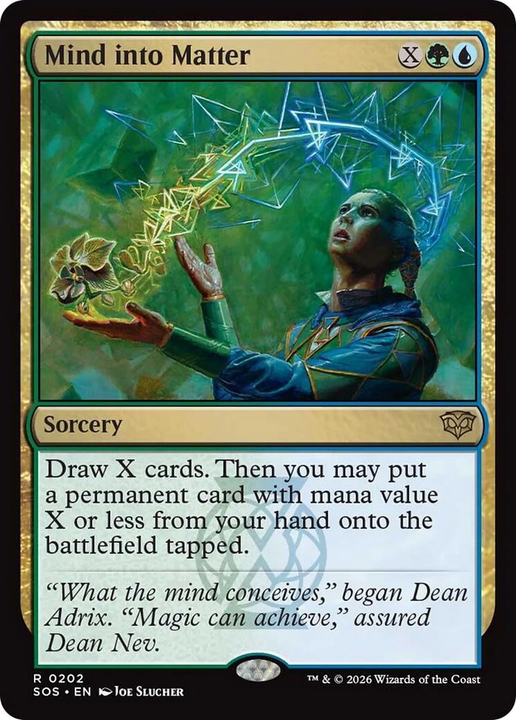Mind into Matter (202) (Secrets of Strixhaven)