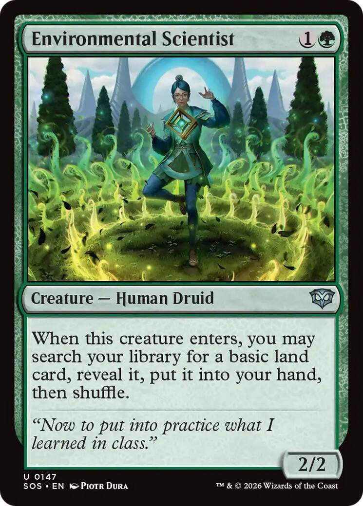Environmental Scientist (147) (Secrets of Strixhaven) (Foil)