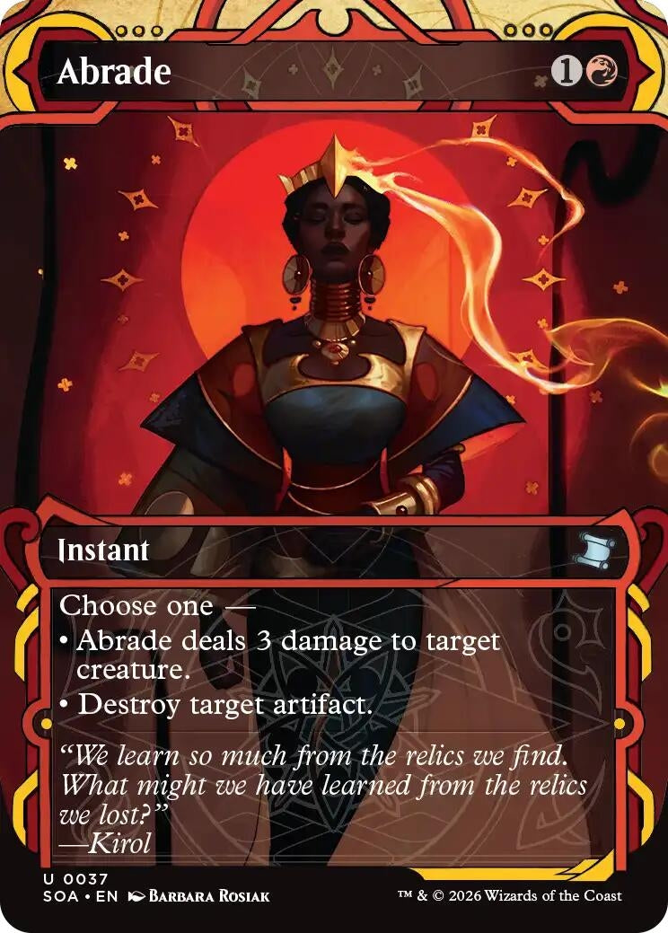 Abrade (37) (Secrets of Strixhaven: Mystical Archive)