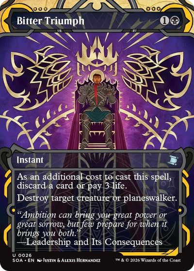 Bitter Triumph (26) (Secrets of Strixhaven: Mystical Archive)