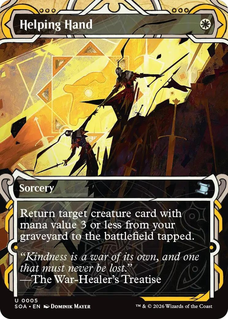 Helping Hand (5) (Secrets of Strixhaven: Mystical Archive) (Foil)