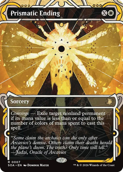 Prismatic Ending (7) (Secrets of Strixhaven: Mystical Archive) (Foil)