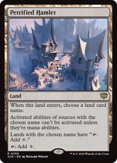 Petrified Hamlet (259) (Secrets of Strixhaven) (Foil)