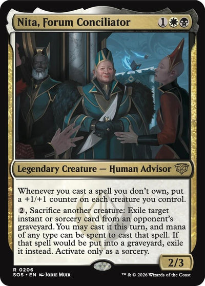 Nita, Forum Conciliator (206) (Secrets of Strixhaven)