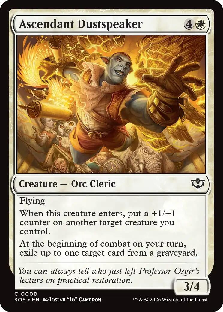 Ascendant Dustspeaker (8) (Secrets of Strixhaven)