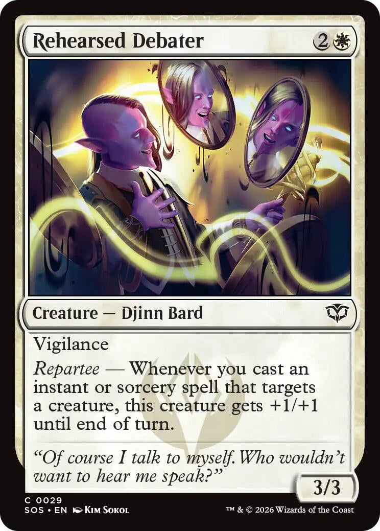 Rehearsed Debater (29) (Secrets of Strixhaven)