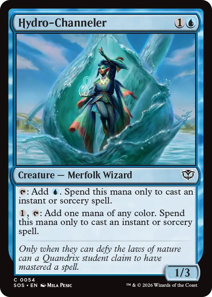 Hydro-Channeler (54) (Secrets of Strixhaven) (Foil)