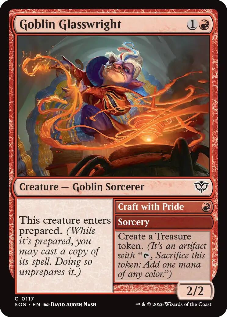 Goblin Glasswright (117) (Secrets of Strixhaven)