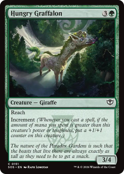 Hungry Graffalon (151) (Secrets of Strixhaven) (Foil)