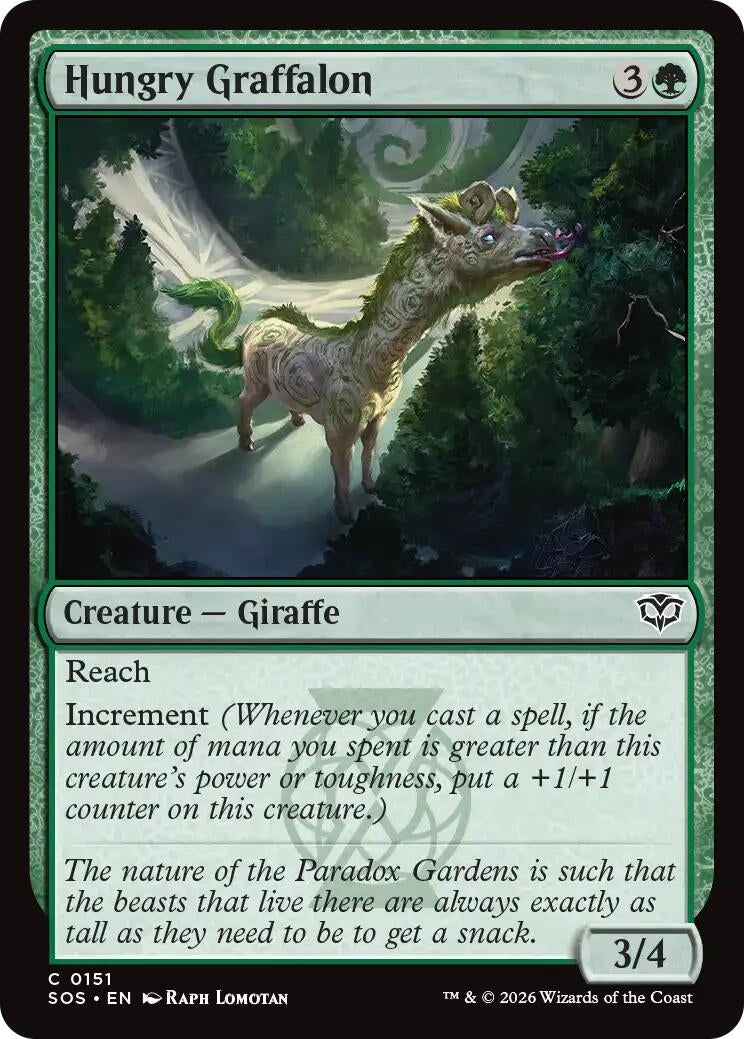 Hungry Graffalon (151) (Secrets of Strixhaven) (Foil)