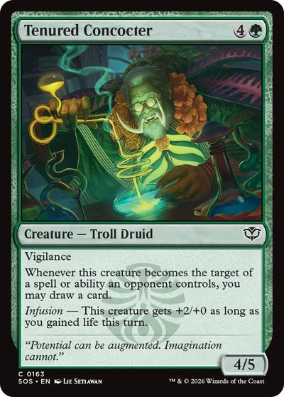 Tenured Concocter (163) (Secrets of Strixhaven) (Foil)