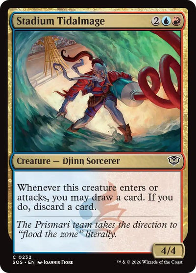 Stadium Tidalmage (232) (Secrets of Strixhaven) (Foil)
