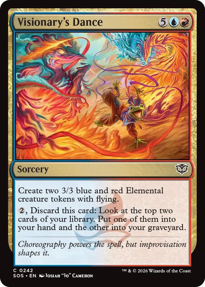 Visionary's Dance (242) (Secrets of Strixhaven) (Foil)