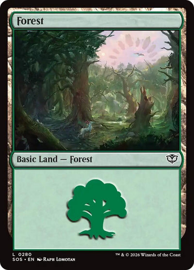 Forest (0280) (280) (Secrets of Strixhaven)