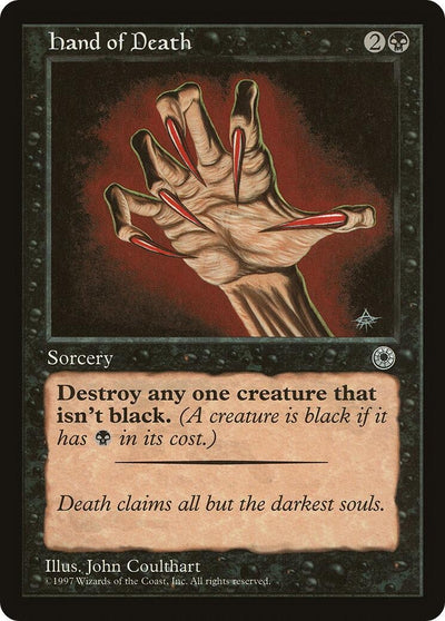 Hand of Death (Reminder Text) (POR)