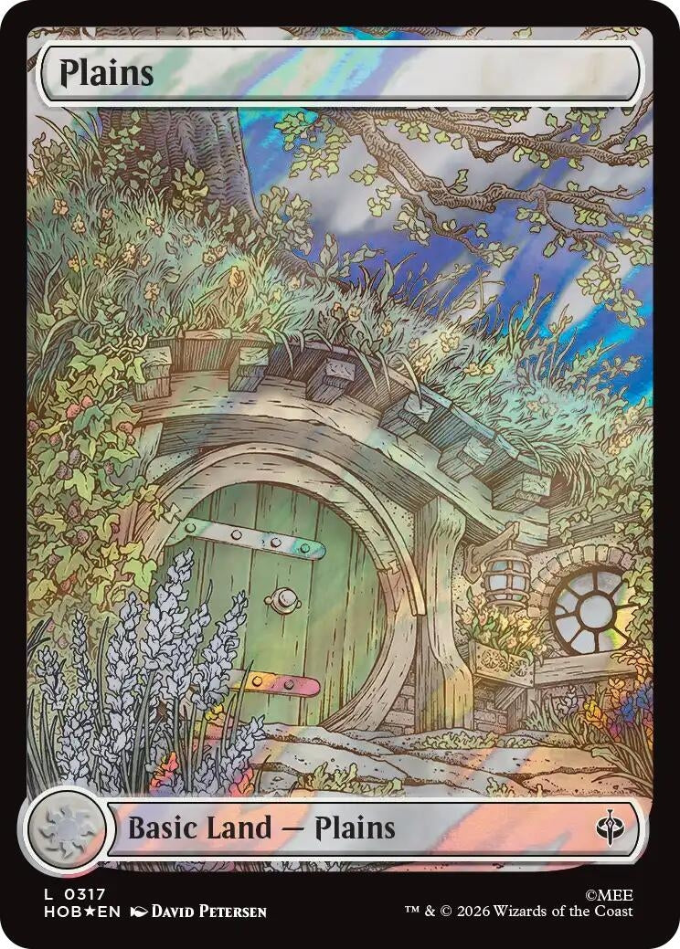 Image for Plains (0317) (Surge Foil) (317) (The Hobbit) (Foil) (HOB) - Magic: The Gathering