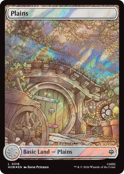 Plains (0318) (Surge Foil) (318) (The Hobbit) (Foil) (HOB)
