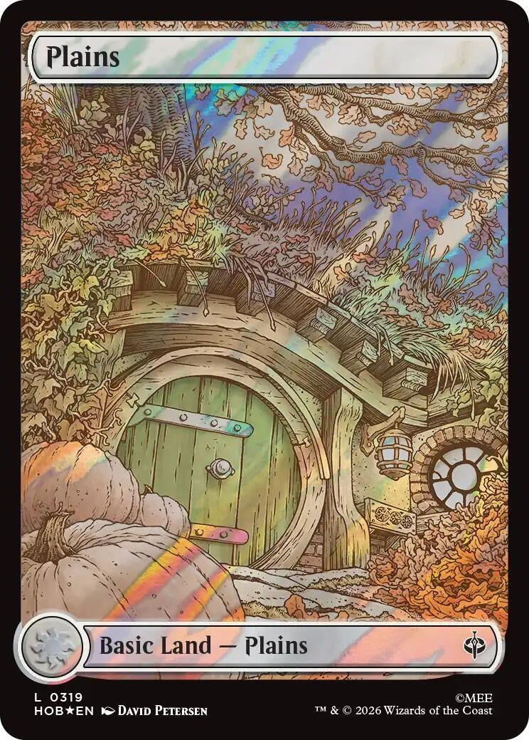 Image for Plains (0319) (Surge Foil) (319) (The Hobbit) (Foil) (HOB) - Magic: The Gathering