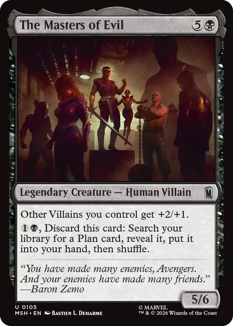The Masters of Evil (105) (Marvel Super Heroes) (Foil)