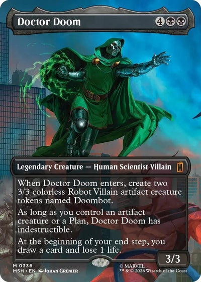 Doctor Doom (Borderless) (0336) (336) (Marvel Super Heroes)
