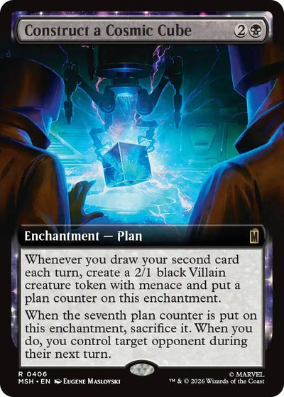 Construct a Cosmic Cube (Extended Art) (406) (Marvel Super Heroes)