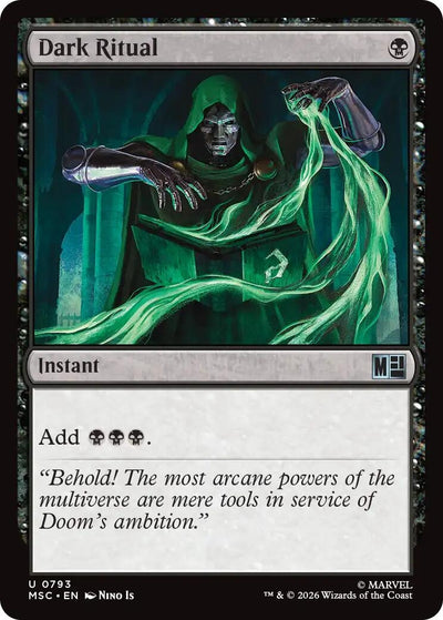 Dark Ritual (793) (Commander: Marvel Super Heroes)
