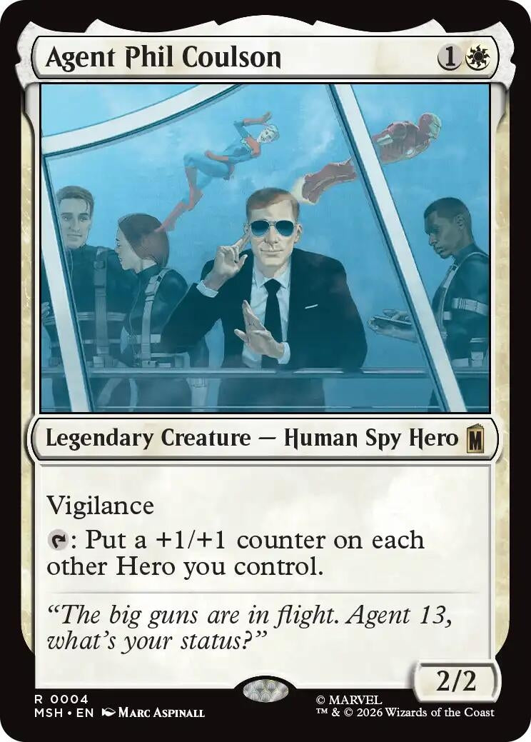 Agent Phil Coulson (4) (Marvel Super Heroes) (Foil)