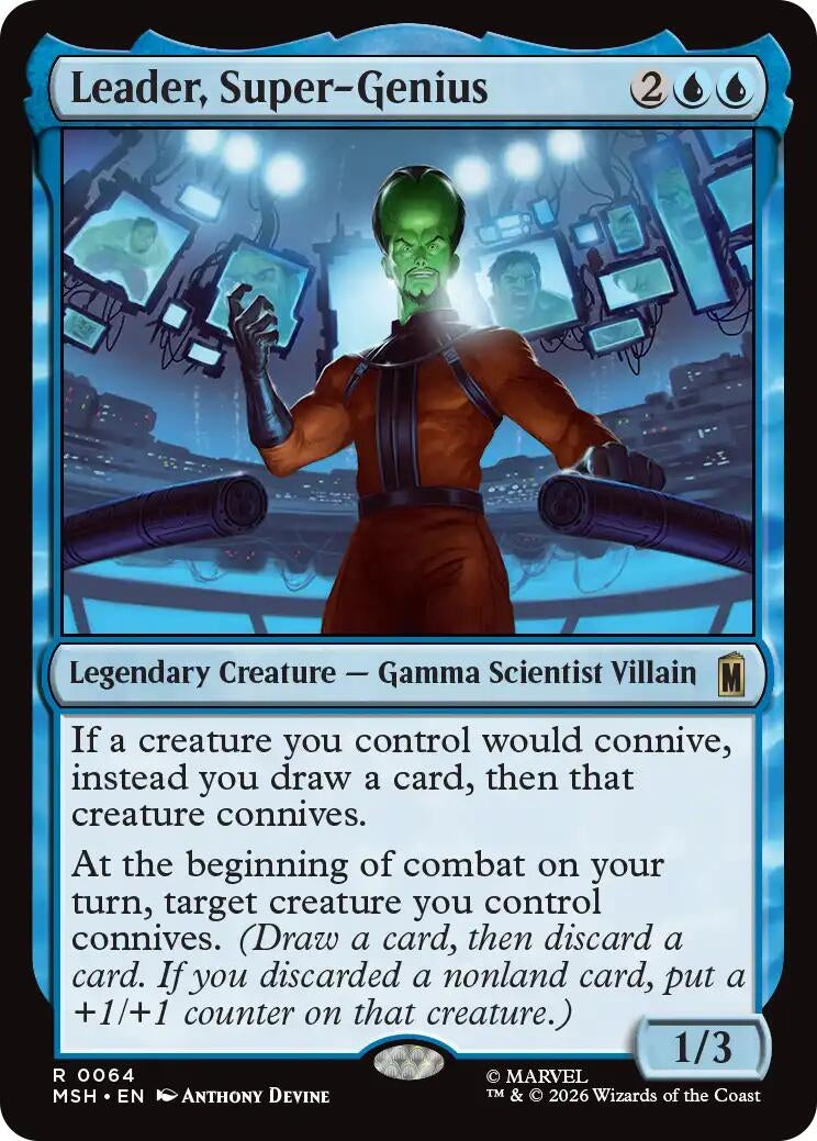 Leader, Super-Genius (64) (Marvel Super Heroes)