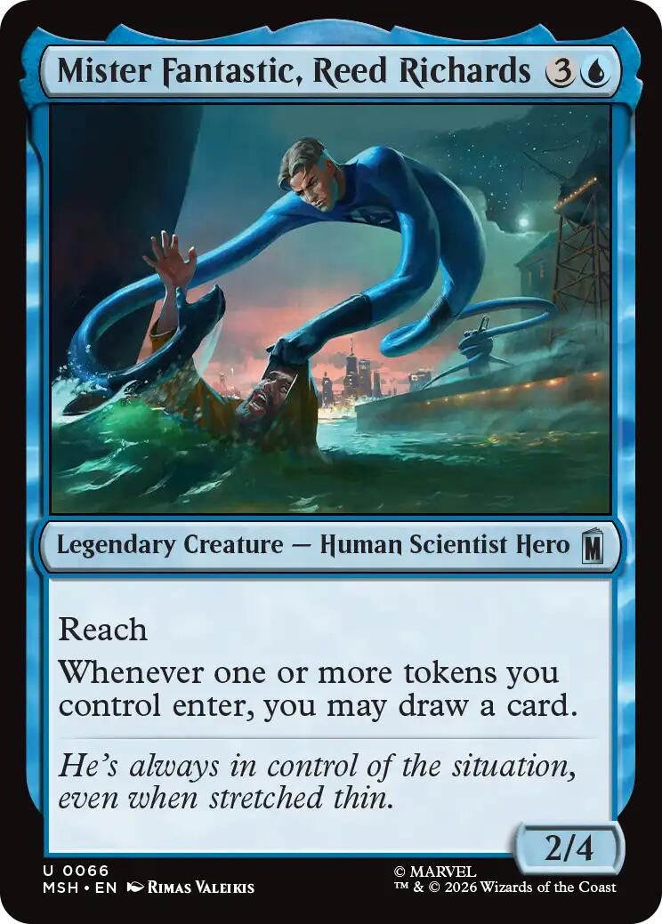Mister Fantastic, Reed Richards (66) (Marvel Super Heroes)