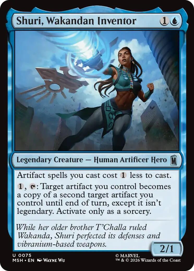 Shuri, Wakandan Inventor (75) (Marvel Super Heroes)